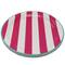9" Hot Pink Stripes Paper Plates, 12ct. by Ashland®